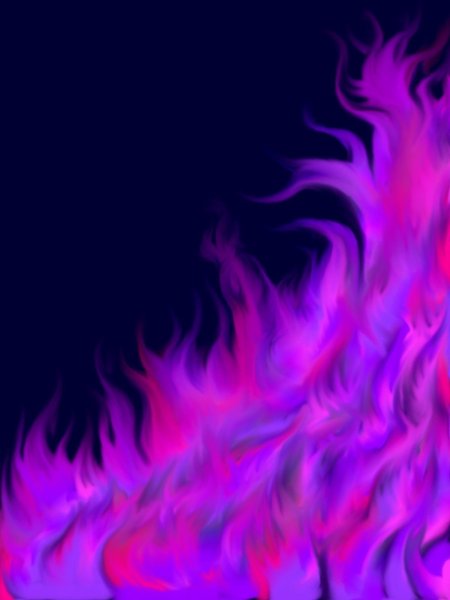 Фиолетовый огонь