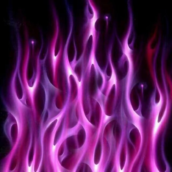 Розовый огонь