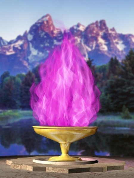 Фиолетовое пламя