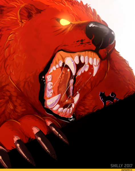 Красный медведь пробудился