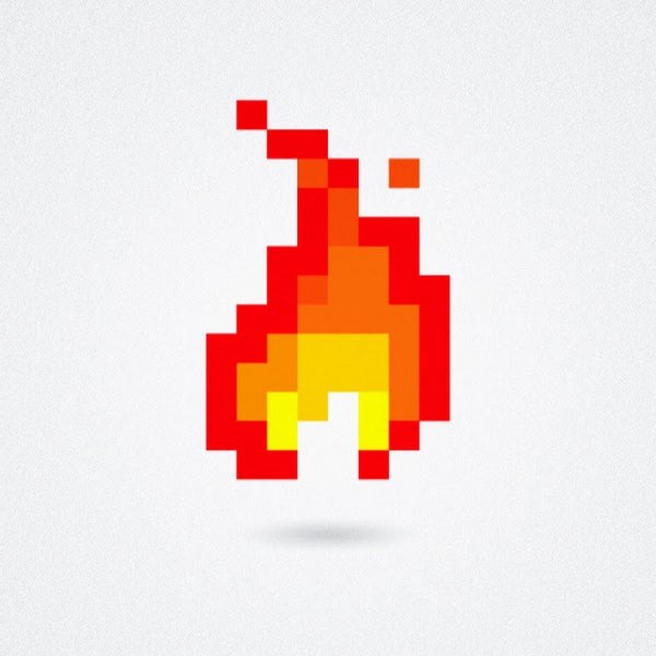 Огонь пиксель