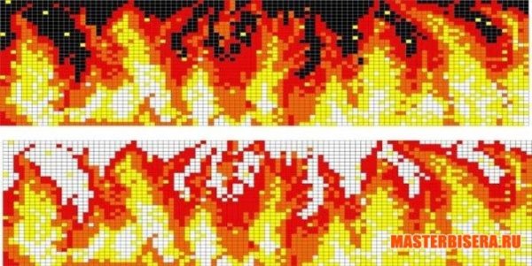 Фенечки огонь