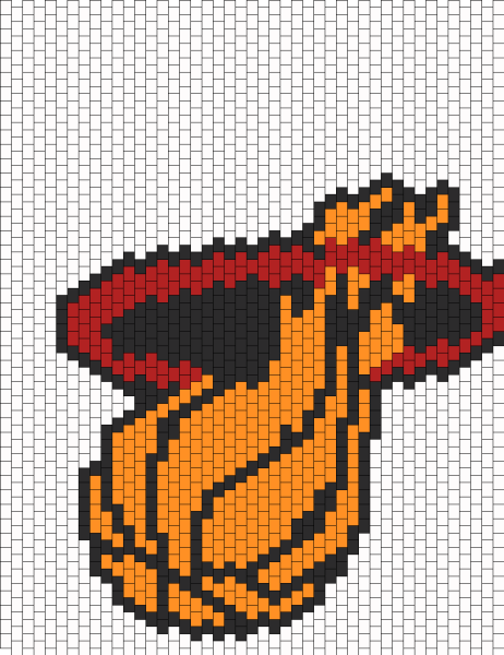 Австралийские пиксельные рисунки