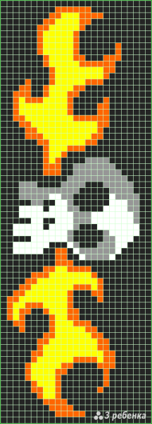 Фенечки по клеточкам