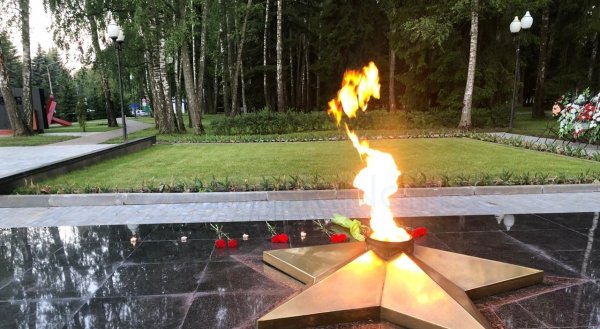 Вечный огонь в городе Обнинске
