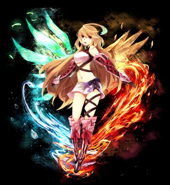 Аниме магия огня