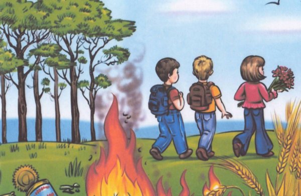 Безопасность в лесу для дошкольников