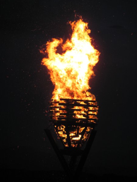 Костер и факел