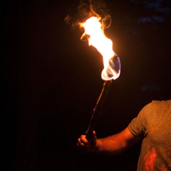 Горящая палка