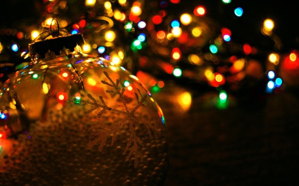 Новогодняя обложка для фейсбука