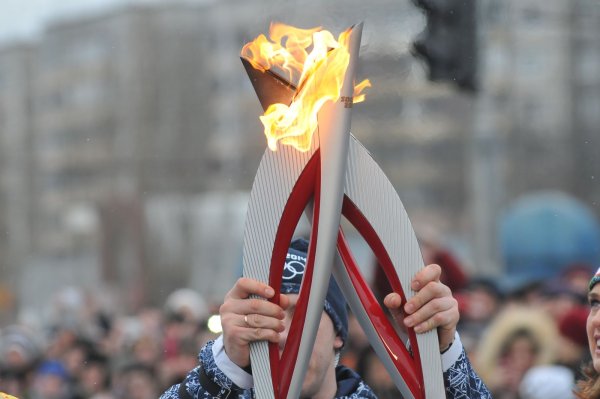 Олимпийский огонь эстафета олимпийского огня