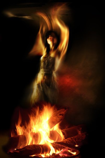 Танец огненной ведьмы