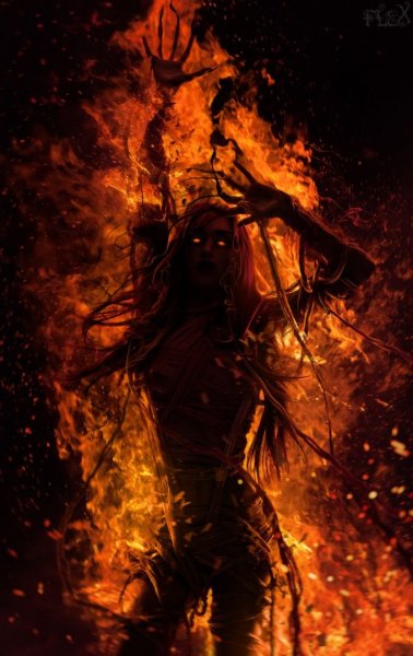 Огонь ведьмы