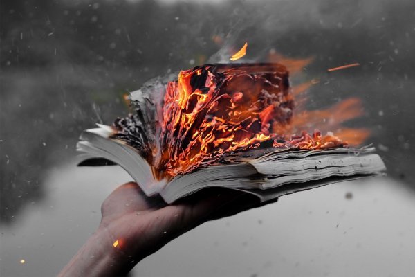 451 Градус по Фаренгейту иллюстрации к книге