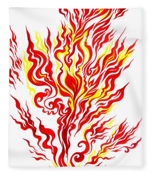 Огонь рисовать