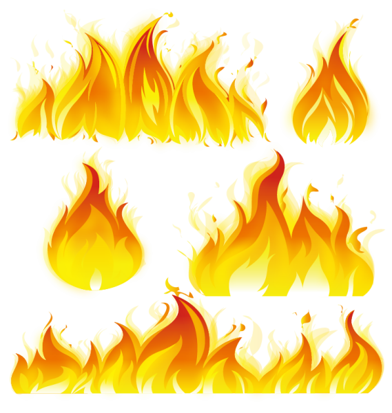 Векторные языки пламени