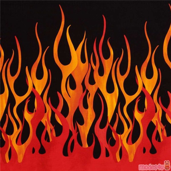 Ткань пламя