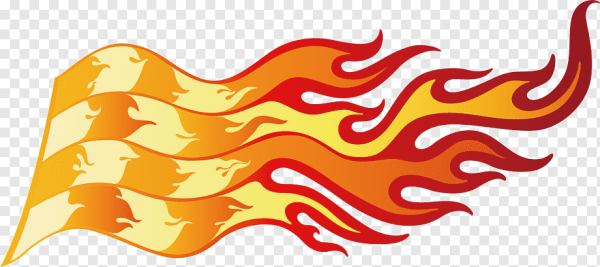 Хот Вилс языки пламени