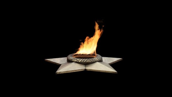 Футаж вечный огонь