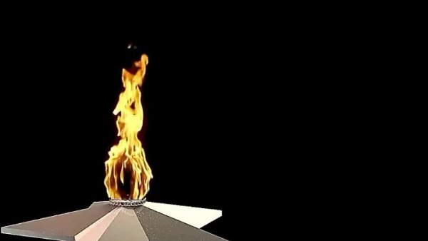 Футаж вечный огонь