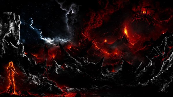 Огонь во тьме