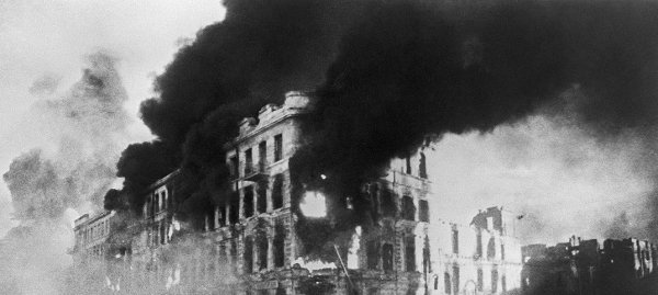 Бомбежка Сталинграда Сталинградская битва
