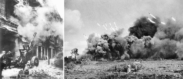 Катюши ВОВ Сталинградская битва