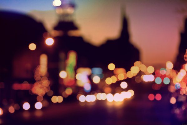 Огни ночного города