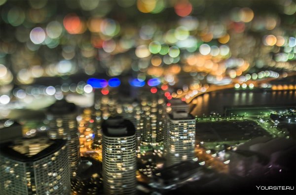 Огни ночного города