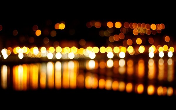 Размытые огни