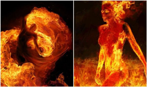 Стихия огня человек