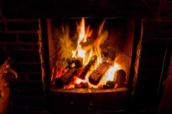 Костер камин