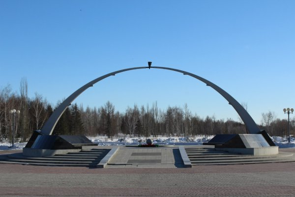 Парк Победы в Омске мемориальный комплекс