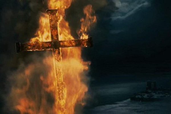 Крест в огне