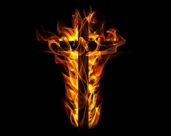 Крест в огне