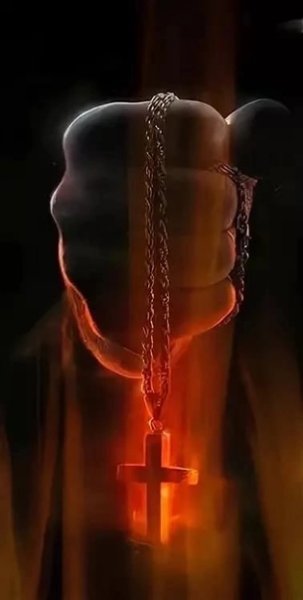 Крест в сиянии