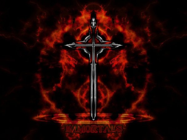 Крест в огне