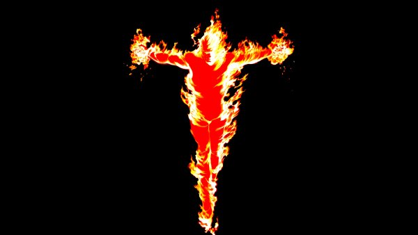 Огненный человек