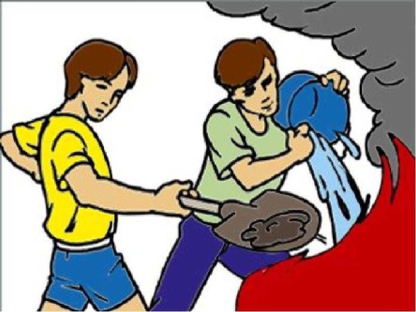 Тушить костер