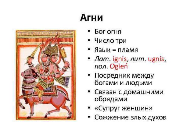 Агни древняя Индия