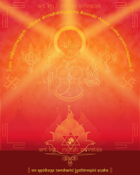 Духовный огонь Агни