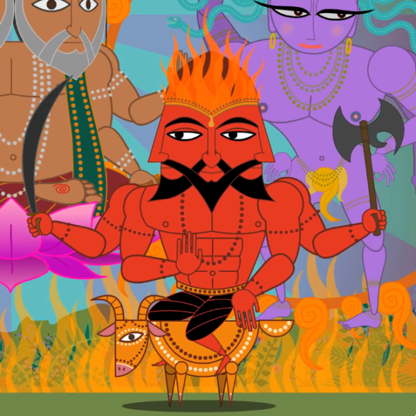 Жертвенный огонь Агни