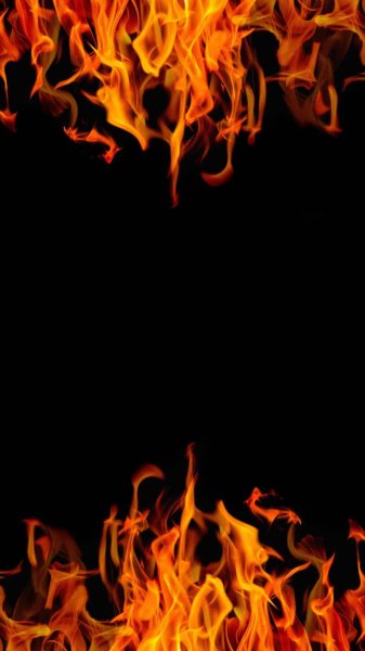 Смайлик огонь