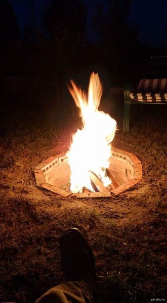 Заяц в огне