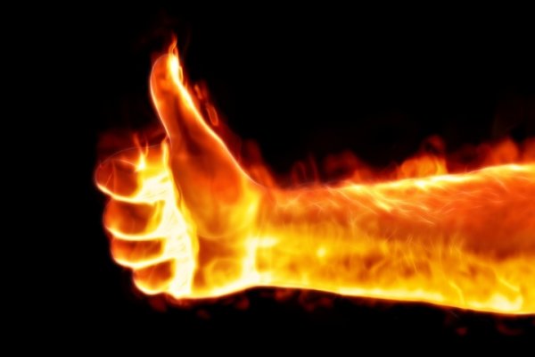 Огненный лайк