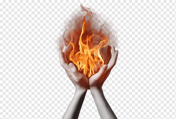 Огонь в руке