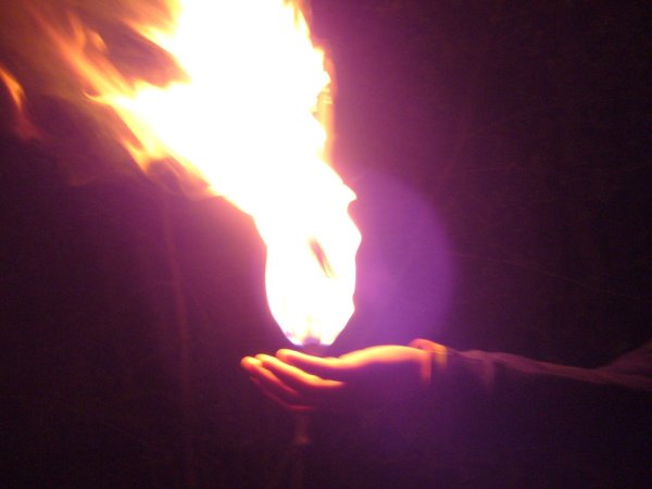 Огонь из рук