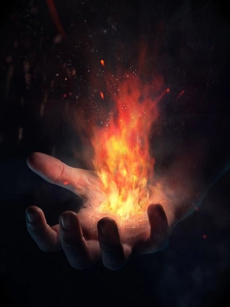 Пламя на ладони