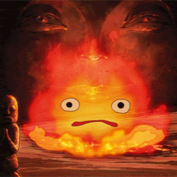 Кальцифер из ходячего замка