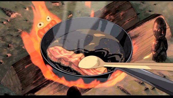 Хаяо Миядзаки аниме огонь